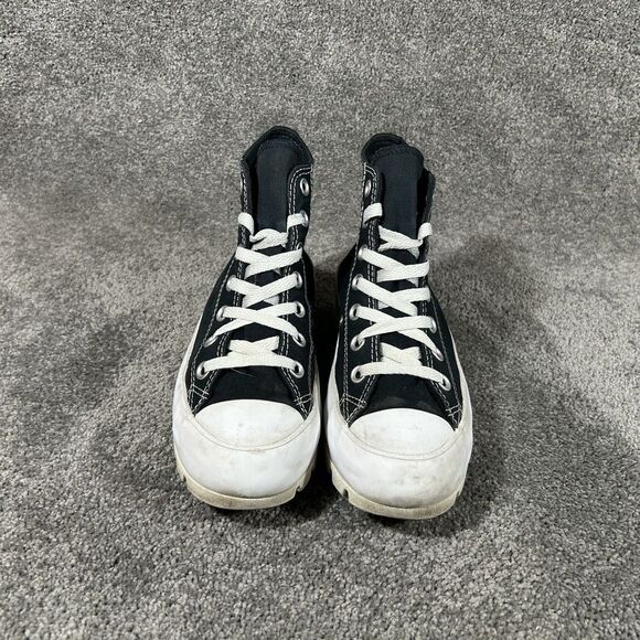 Converse CTAS Lugged Hi Top 565901C Black White Athletic Shoes Womens Size 6.5 - Picture 3 of 12